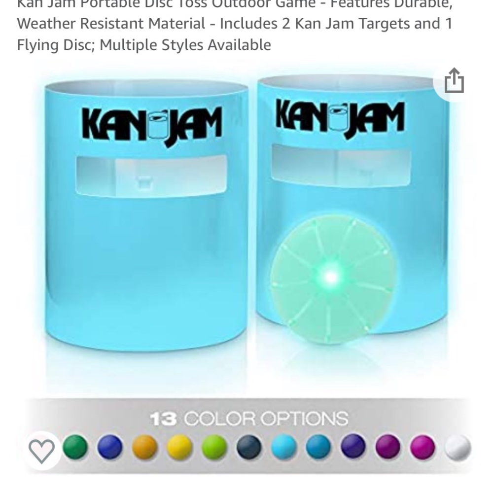 ***Sold*** Kan Jam Portable Disc Toss Outdoor Game